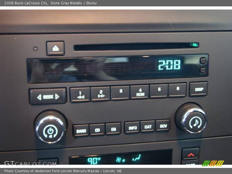 Stone Gray Metallic / Ebony 2008 Buick LaCrosse CXL