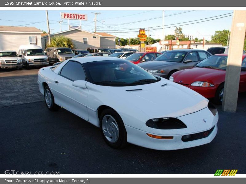 Arctic White / Neutral 1995 Chevrolet Camaro Coupe
