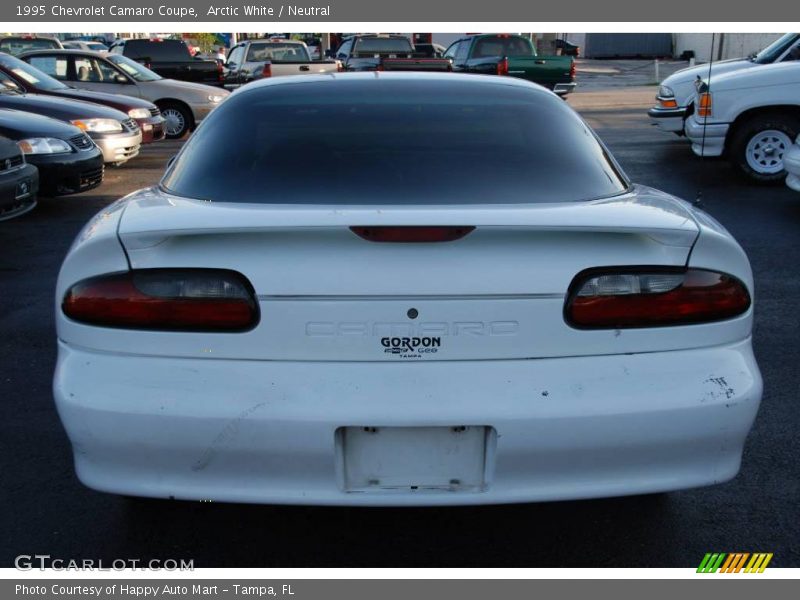 Arctic White / Neutral 1995 Chevrolet Camaro Coupe