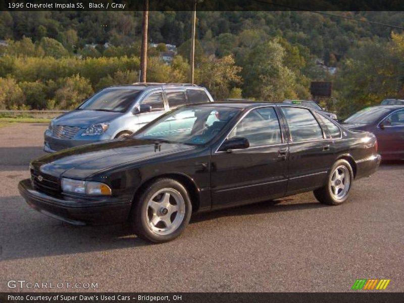 Black / Gray 1996 Chevrolet Impala SS