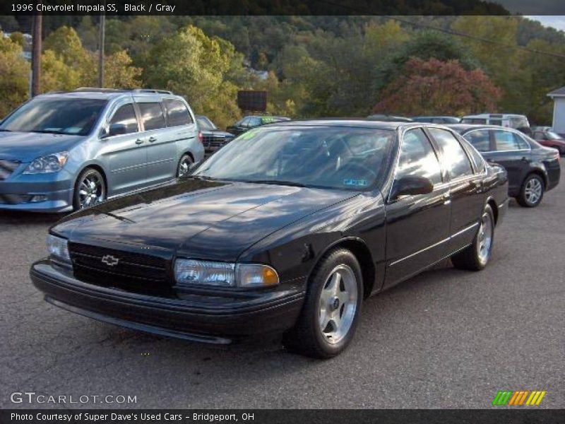 Black / Gray 1996 Chevrolet Impala SS