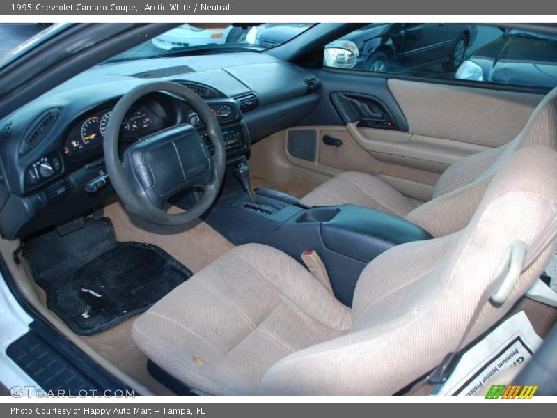 Arctic White / Neutral 1995 Chevrolet Camaro Coupe