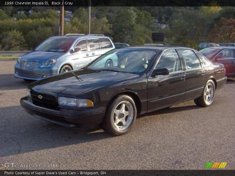 Black / Gray 1996 Chevrolet Impala SS
