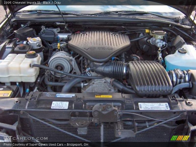 Black / Gray 1996 Chevrolet Impala SS