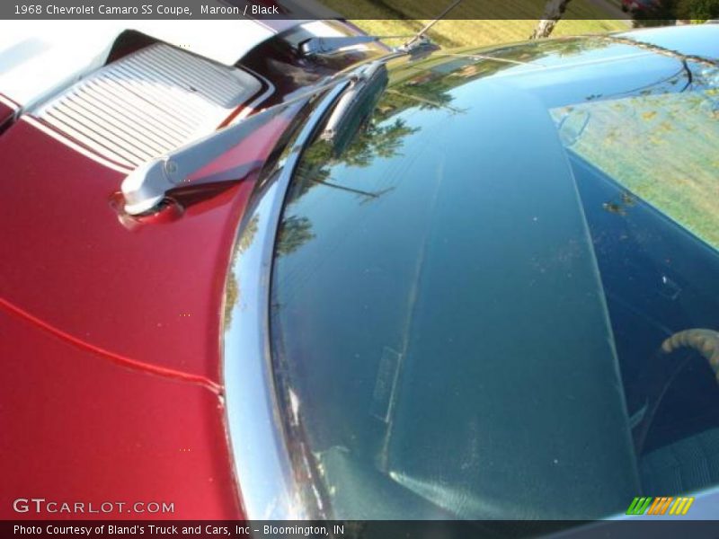 Maroon / Black 1968 Chevrolet Camaro SS Coupe