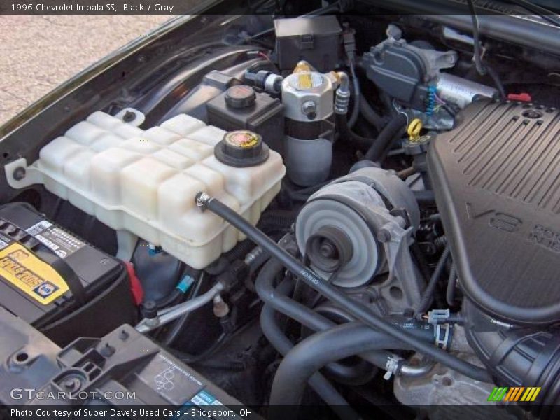 Black / Gray 1996 Chevrolet Impala SS