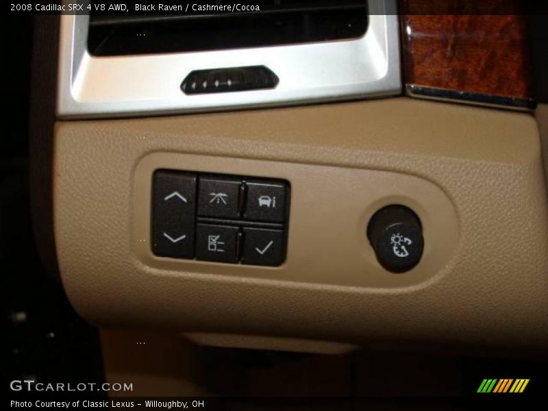 Black Raven / Cashmere/Cocoa 2008 Cadillac SRX 4 V8 AWD
