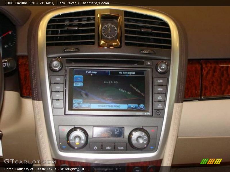 Black Raven / Cashmere/Cocoa 2008 Cadillac SRX 4 V8 AWD