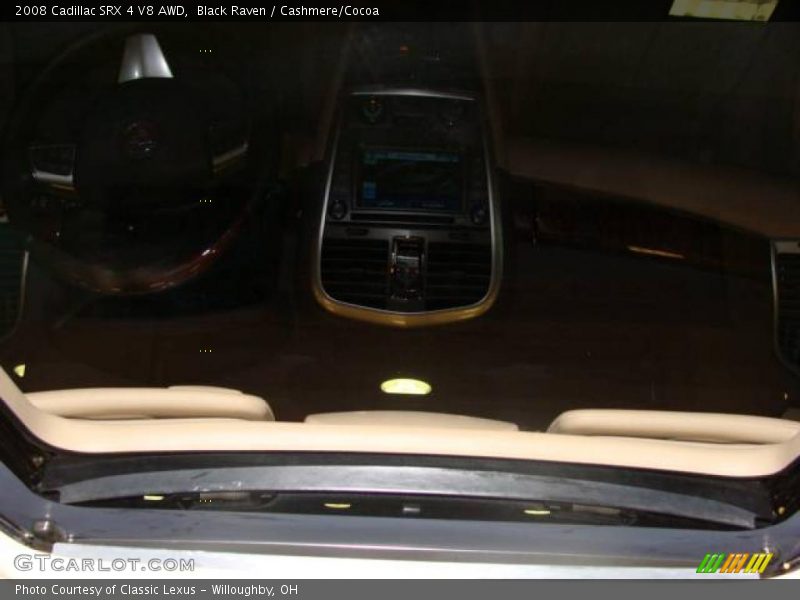 Black Raven / Cashmere/Cocoa 2008 Cadillac SRX 4 V8 AWD