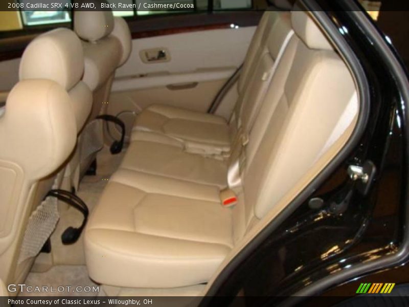 Black Raven / Cashmere/Cocoa 2008 Cadillac SRX 4 V8 AWD