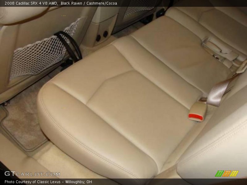 Black Raven / Cashmere/Cocoa 2008 Cadillac SRX 4 V8 AWD