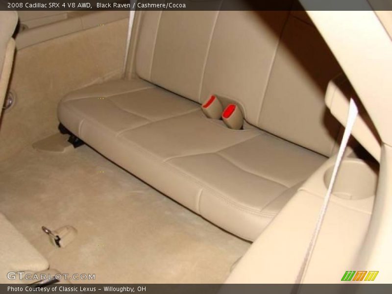 Black Raven / Cashmere/Cocoa 2008 Cadillac SRX 4 V8 AWD