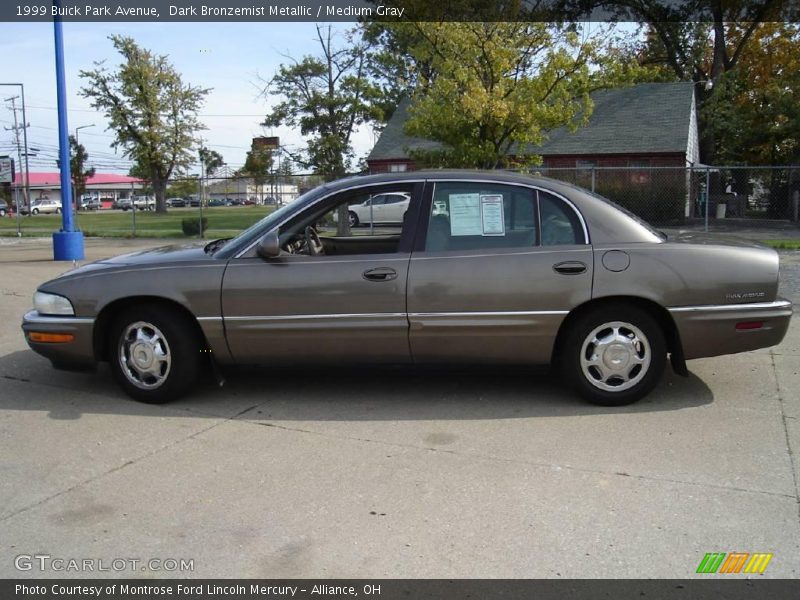 Dark Bronzemist Metallic / Medium Gray 1999 Buick Park Avenue