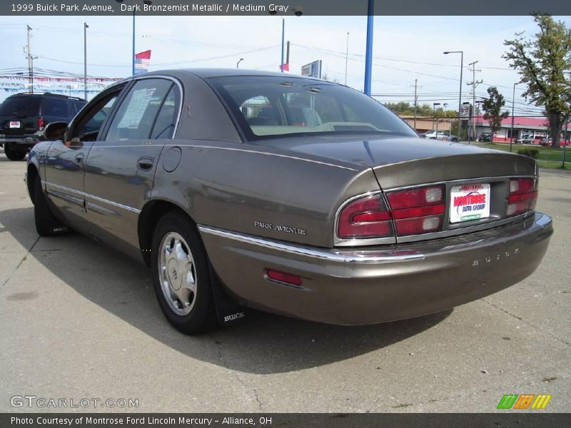 Dark Bronzemist Metallic / Medium Gray 1999 Buick Park Avenue