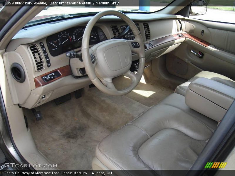 Dark Bronzemist Metallic / Medium Gray 1999 Buick Park Avenue