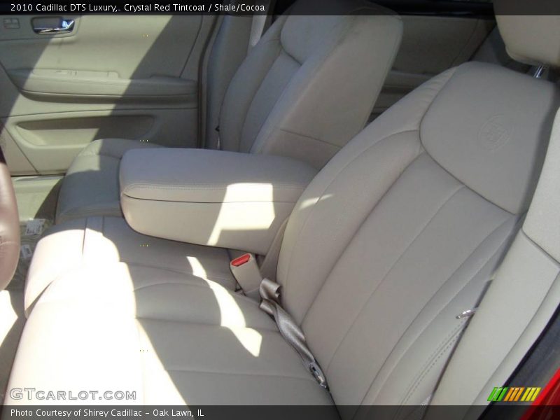 Crystal Red Tintcoat / Shale/Cocoa 2010 Cadillac DTS Luxury