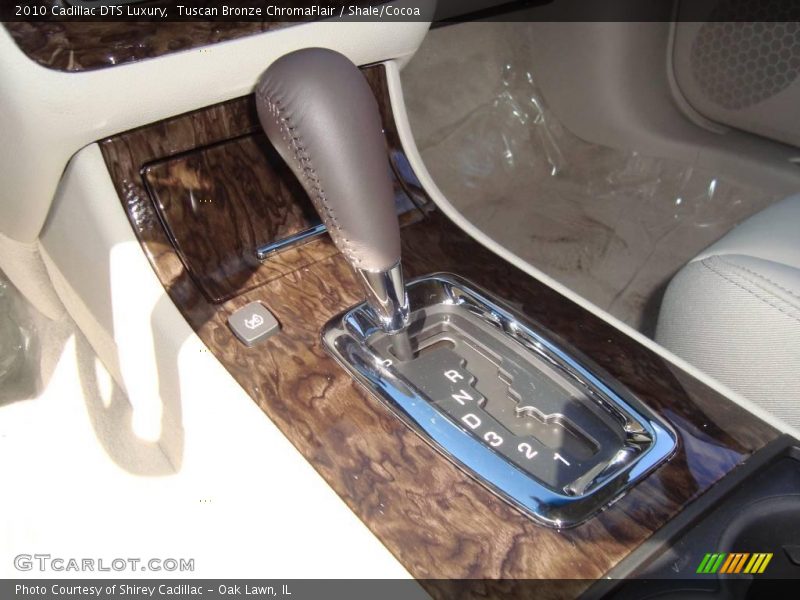 Tuscan Bronze ChromaFlair / Shale/Cocoa 2010 Cadillac DTS Luxury