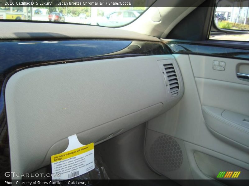 Tuscan Bronze ChromaFlair / Shale/Cocoa 2010 Cadillac DTS Luxury