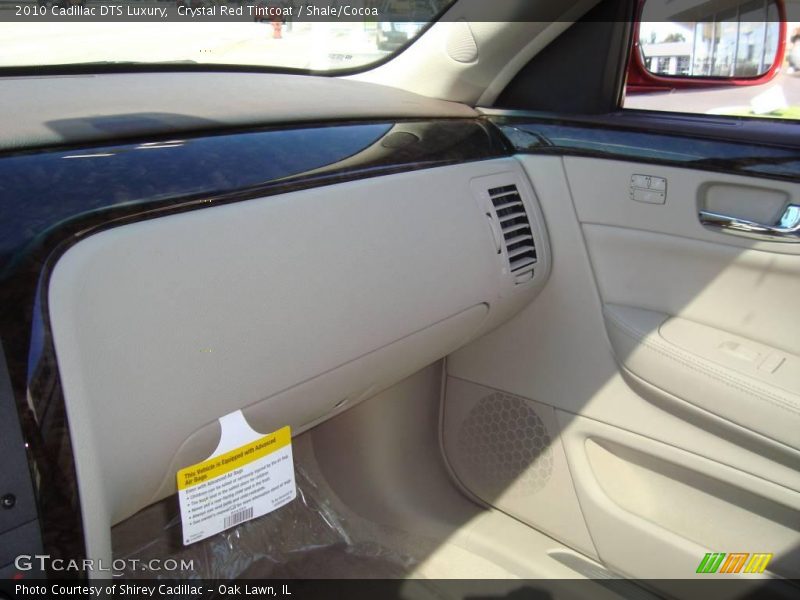 Crystal Red Tintcoat / Shale/Cocoa 2010 Cadillac DTS Luxury