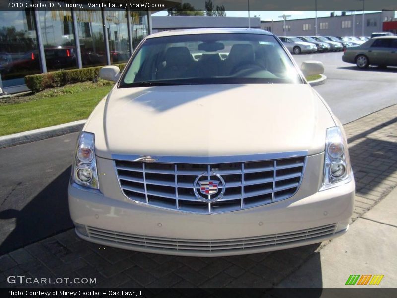 Vanilla Latte / Shale/Cocoa 2010 Cadillac DTS Luxury