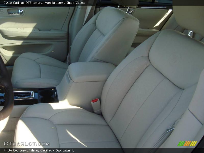 Vanilla Latte / Shale/Cocoa 2010 Cadillac DTS Luxury