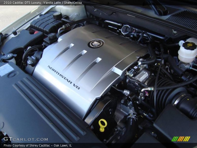 Vanilla Latte / Shale/Cocoa 2010 Cadillac DTS Luxury