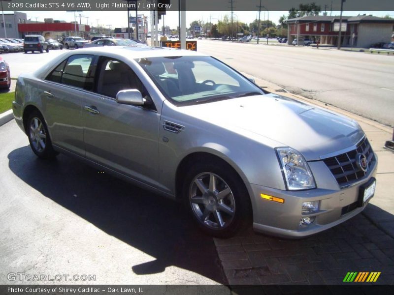 Light Platinum / Light Gray 2008 Cadillac STS 4 V6 AWD