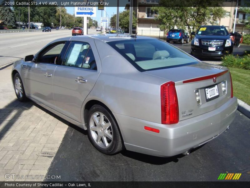 Light Platinum / Light Gray 2008 Cadillac STS 4 V6 AWD