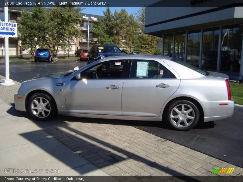 Light Platinum / Light Gray 2008 Cadillac STS 4 V6 AWD