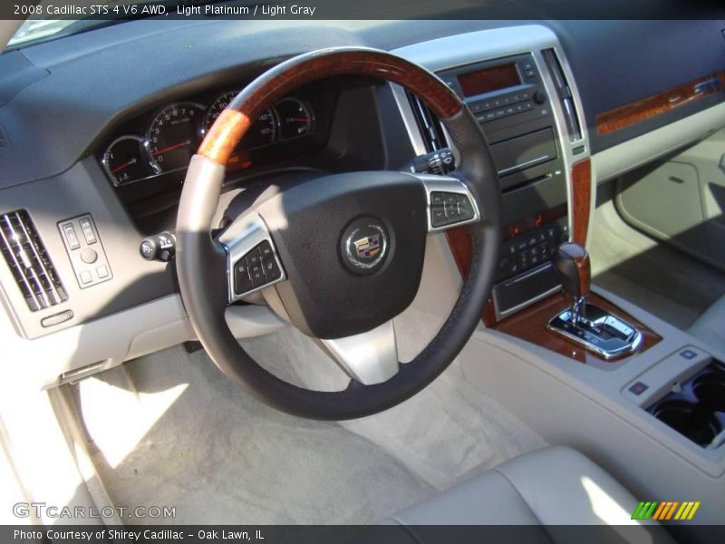 Light Platinum / Light Gray 2008 Cadillac STS 4 V6 AWD