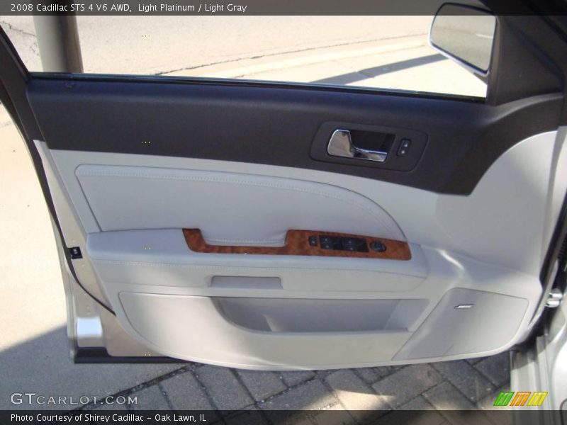 Light Platinum / Light Gray 2008 Cadillac STS 4 V6 AWD