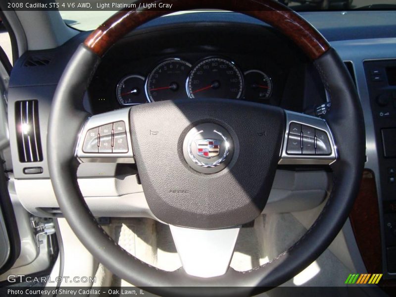 Light Platinum / Light Gray 2008 Cadillac STS 4 V6 AWD