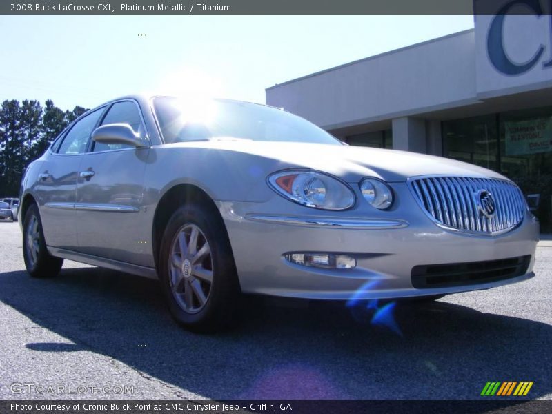 Platinum Metallic / Titanium 2008 Buick LaCrosse CXL