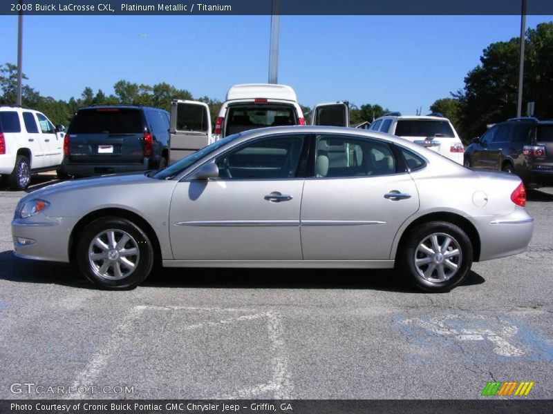 Platinum Metallic / Titanium 2008 Buick LaCrosse CXL