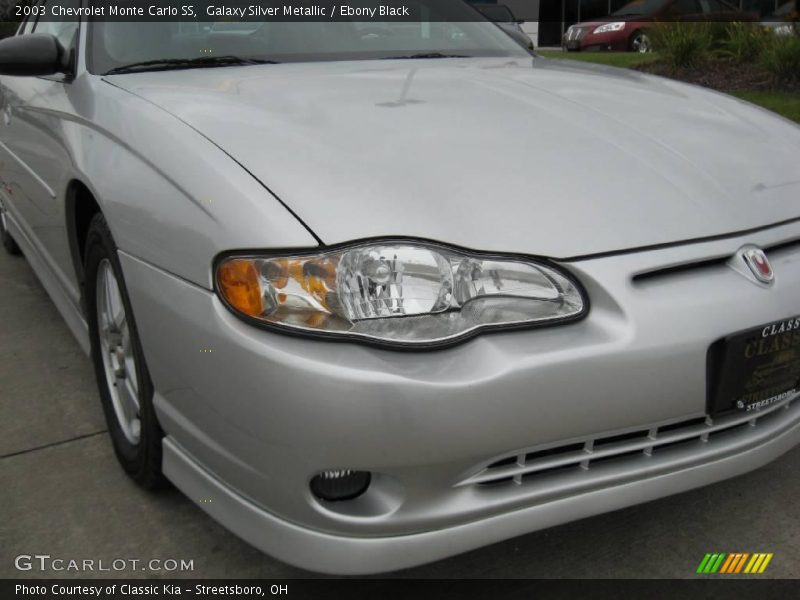 Galaxy Silver Metallic / Ebony Black 2003 Chevrolet Monte Carlo SS