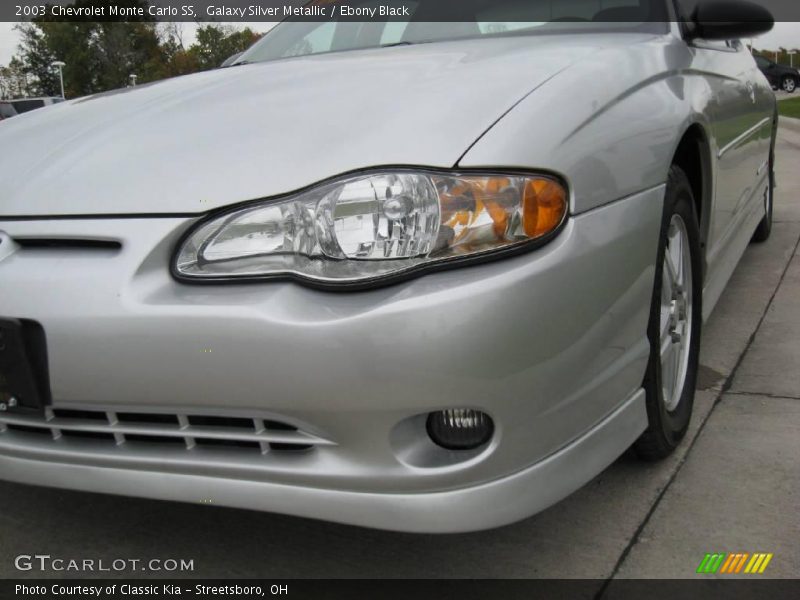 Galaxy Silver Metallic / Ebony Black 2003 Chevrolet Monte Carlo SS