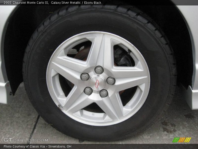 Galaxy Silver Metallic / Ebony Black 2003 Chevrolet Monte Carlo SS