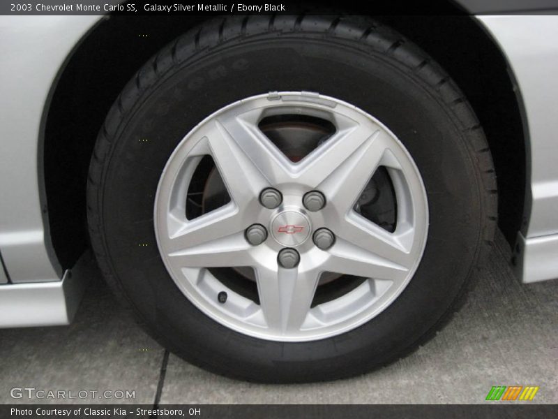 Galaxy Silver Metallic / Ebony Black 2003 Chevrolet Monte Carlo SS