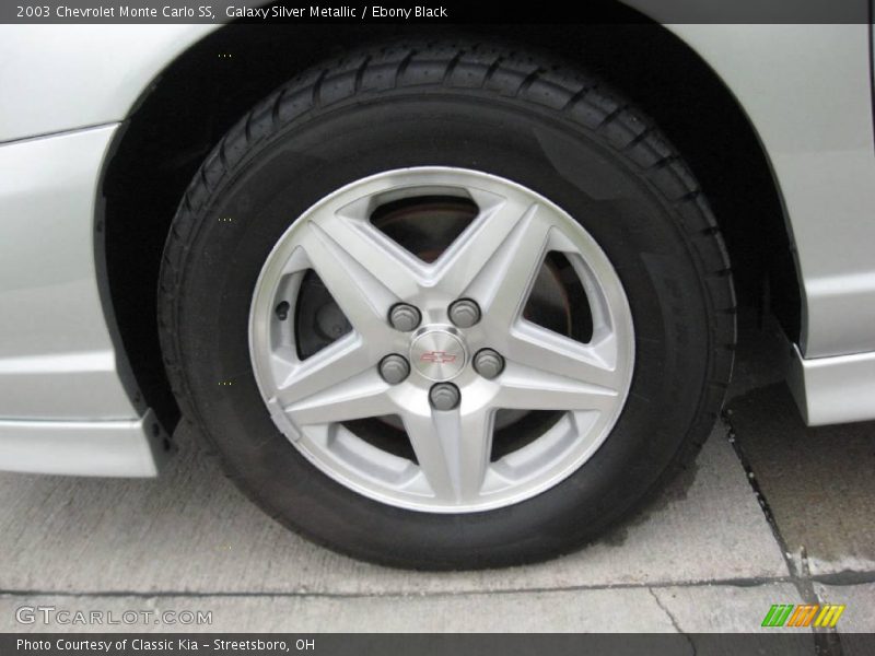 Galaxy Silver Metallic / Ebony Black 2003 Chevrolet Monte Carlo SS