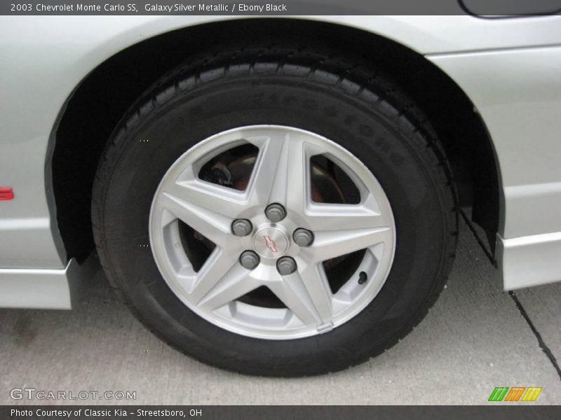 Galaxy Silver Metallic / Ebony Black 2003 Chevrolet Monte Carlo SS