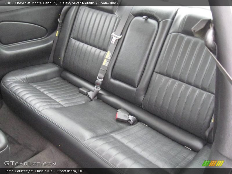 Galaxy Silver Metallic / Ebony Black 2003 Chevrolet Monte Carlo SS