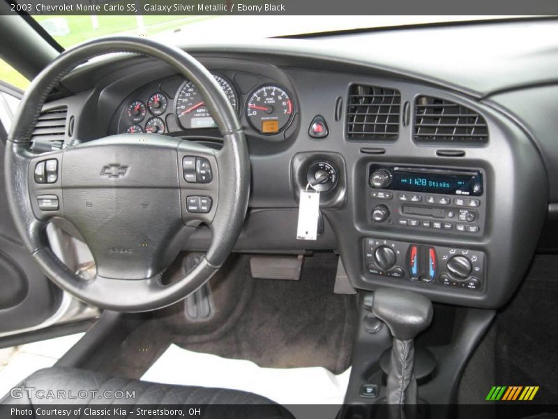 Galaxy Silver Metallic / Ebony Black 2003 Chevrolet Monte Carlo SS