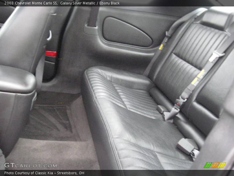 Galaxy Silver Metallic / Ebony Black 2003 Chevrolet Monte Carlo SS