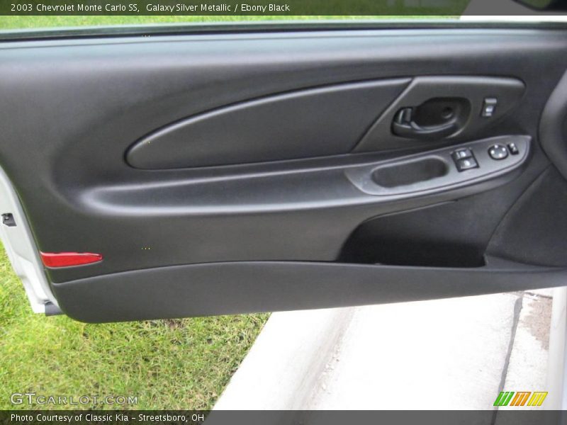 Galaxy Silver Metallic / Ebony Black 2003 Chevrolet Monte Carlo SS