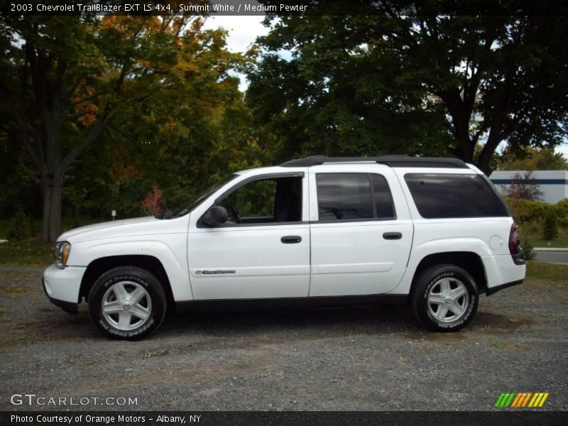 Summit White / Medium Pewter 2003 Chevrolet TrailBlazer EXT LS 4x4