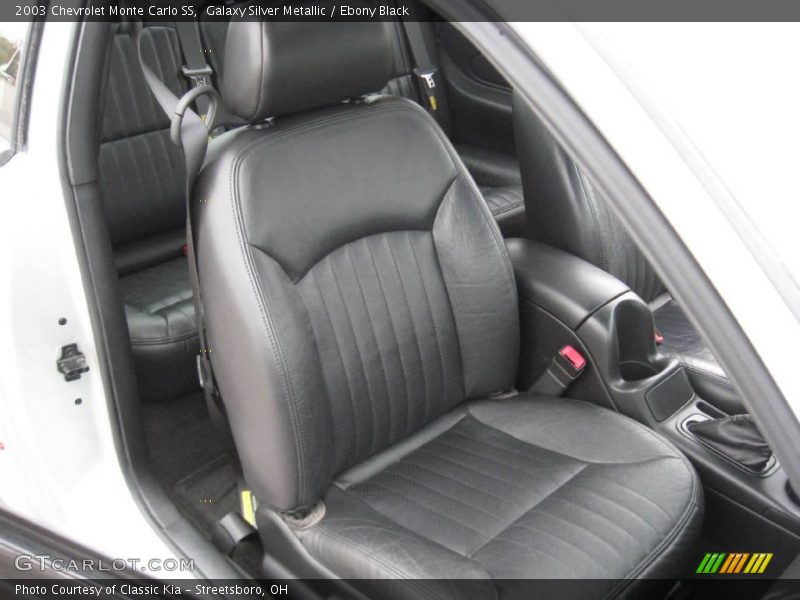 Galaxy Silver Metallic / Ebony Black 2003 Chevrolet Monte Carlo SS