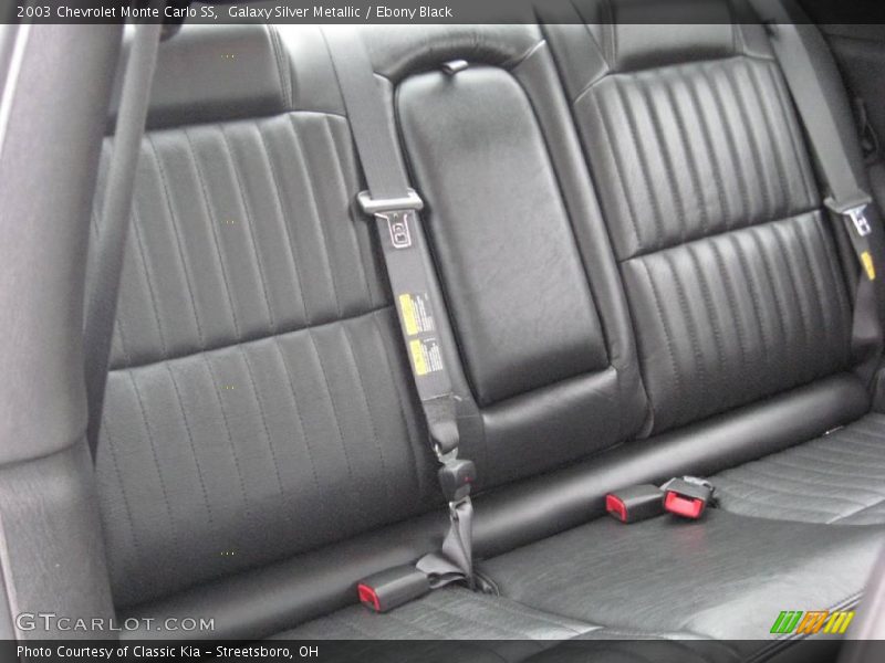 Galaxy Silver Metallic / Ebony Black 2003 Chevrolet Monte Carlo SS