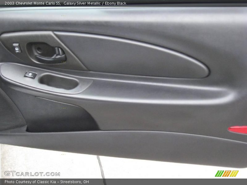 Galaxy Silver Metallic / Ebony Black 2003 Chevrolet Monte Carlo SS