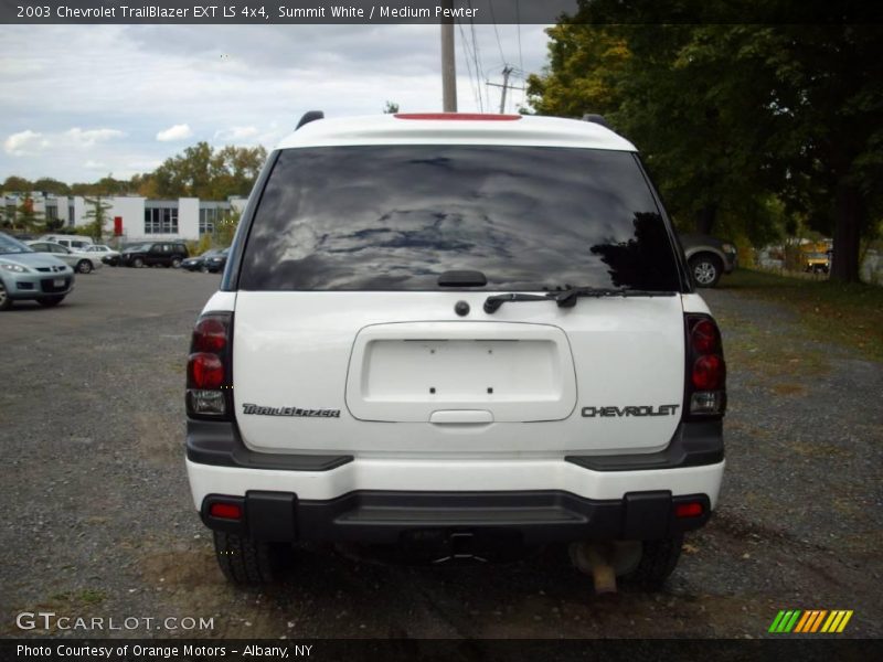 Summit White / Medium Pewter 2003 Chevrolet TrailBlazer EXT LS 4x4