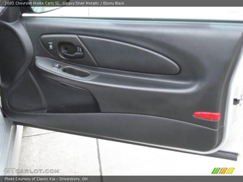 Galaxy Silver Metallic / Ebony Black 2003 Chevrolet Monte Carlo SS